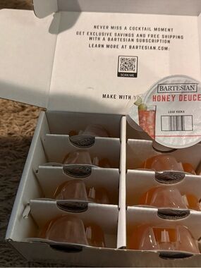 Bartesian Honey Deuce Cocktail Capsules - Orange